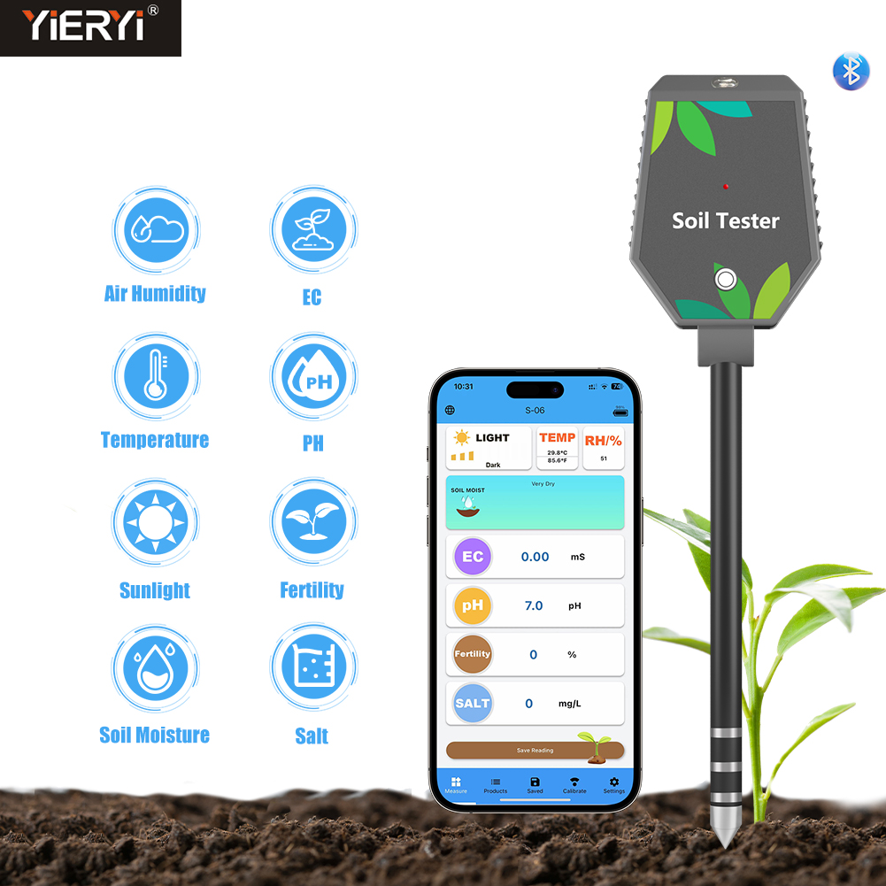 Ph Up Down Solution - Yieryi 8 in 1 Tester intelligente