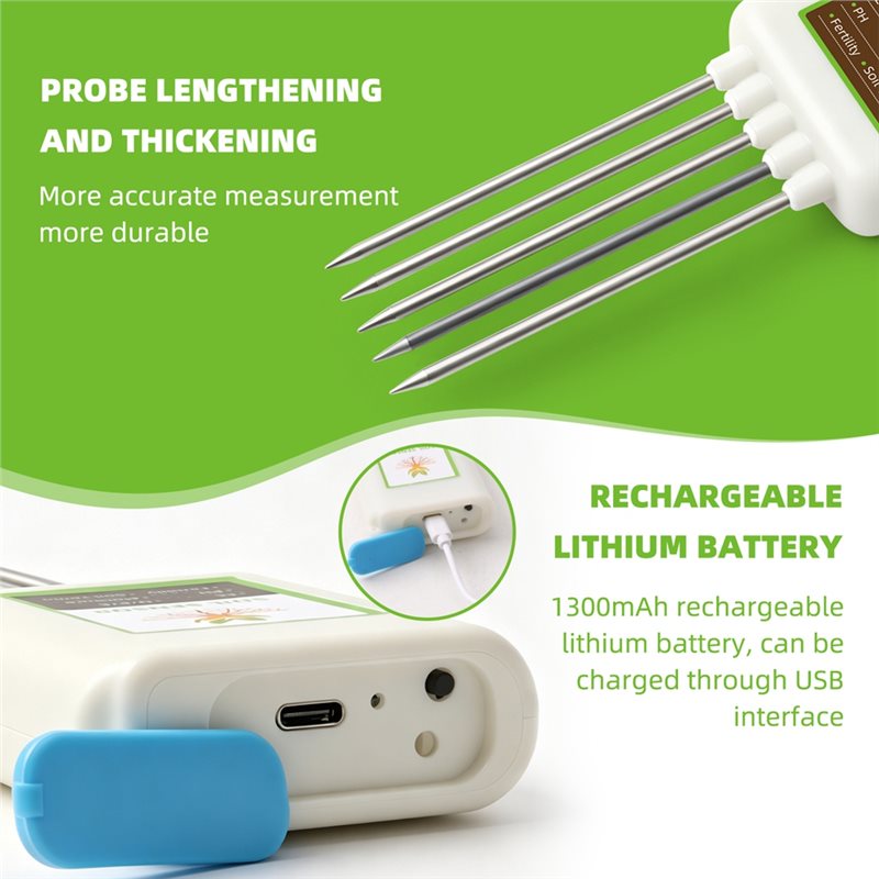 Tester del suolo ABMR-Bluetoot - Ph Up Down Solution recensione e prezzo